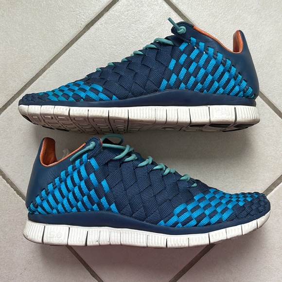 Used Nike Free Inneva Woven Mens US8 579916-443 - Picture 3 of 7